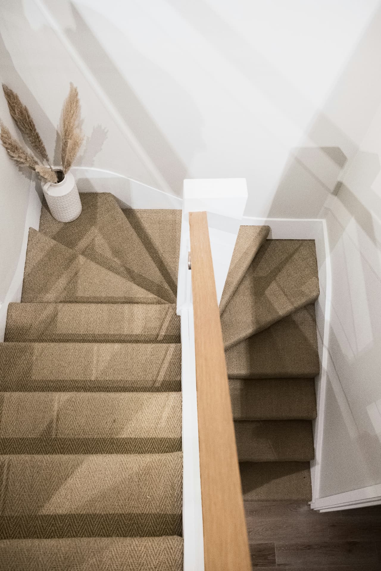 Why stair carpet outperforms hardwood for many homes