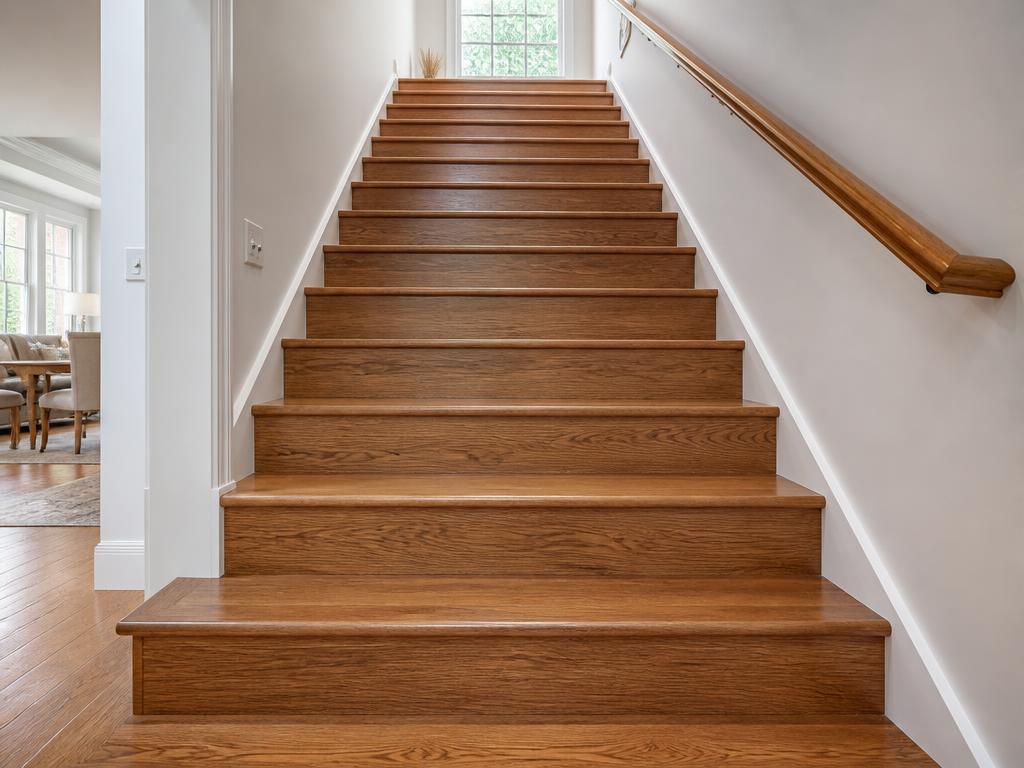 Solid vs. engineered hardwood treads - which to pick