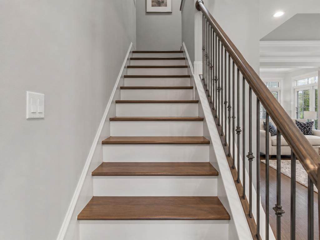 Affordable laminate stair installation in Southeast Michigan