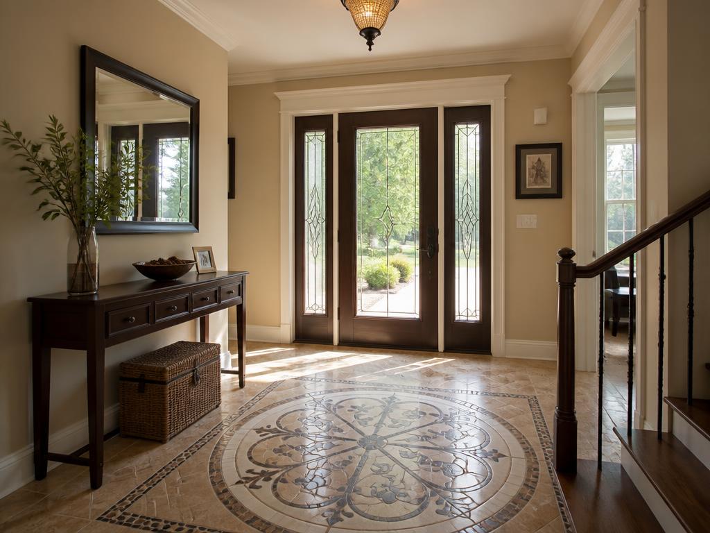 Where mosaic tile belongs