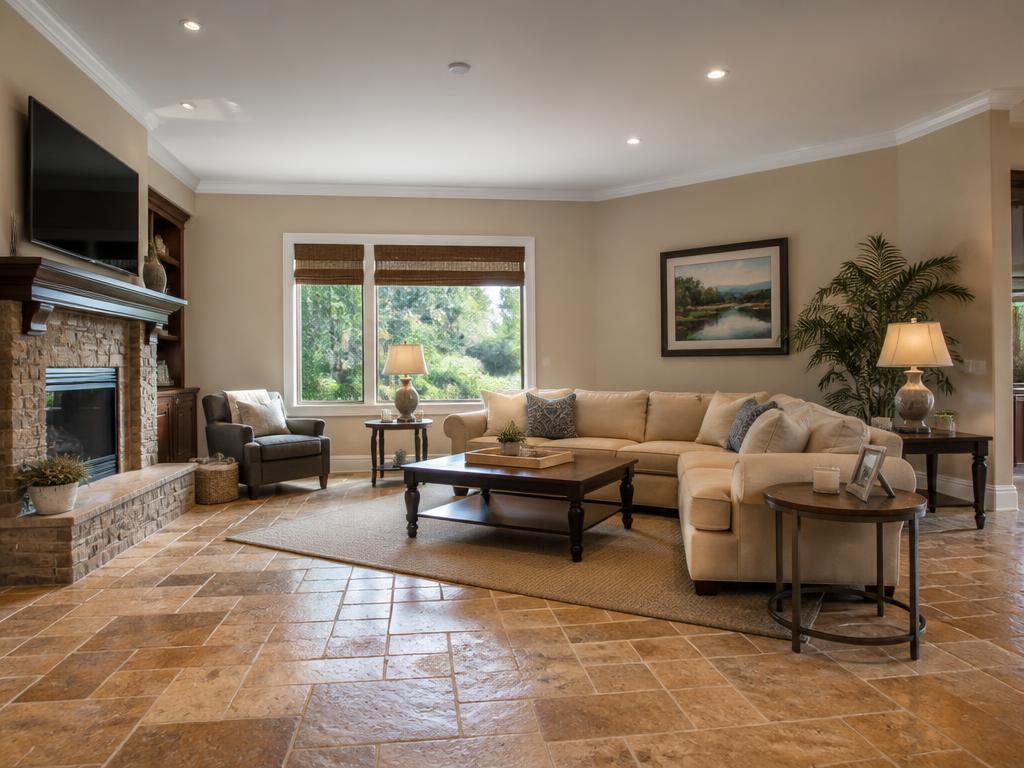 Marble, travertine, slate, and limestone done properly