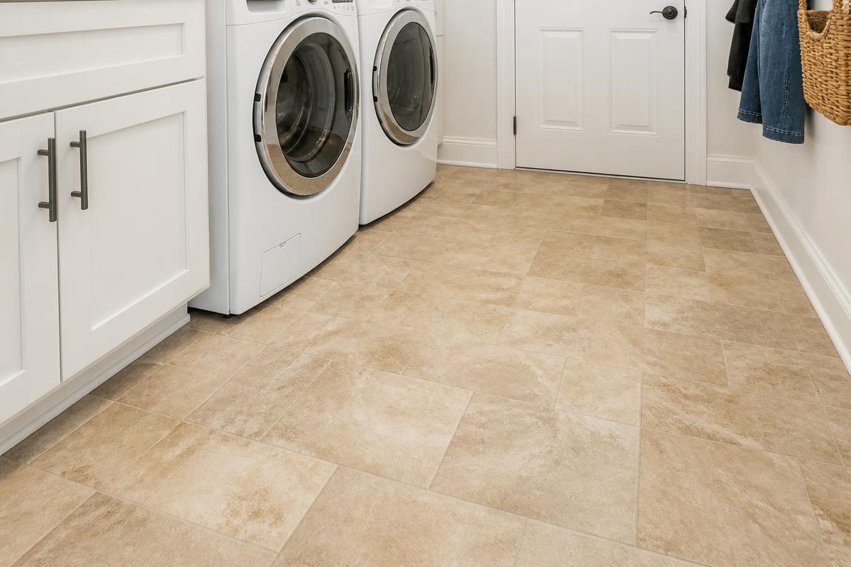 Professional LVT installation